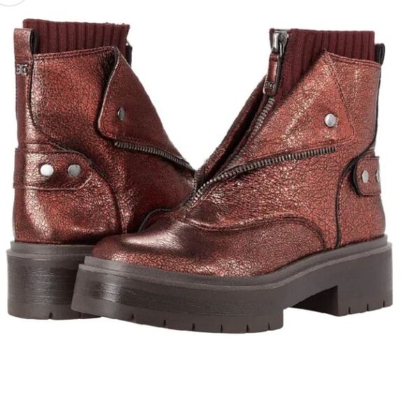 Sam Edelman Shoes - New Sam Edelman Linds Bordeaux Zip Boots